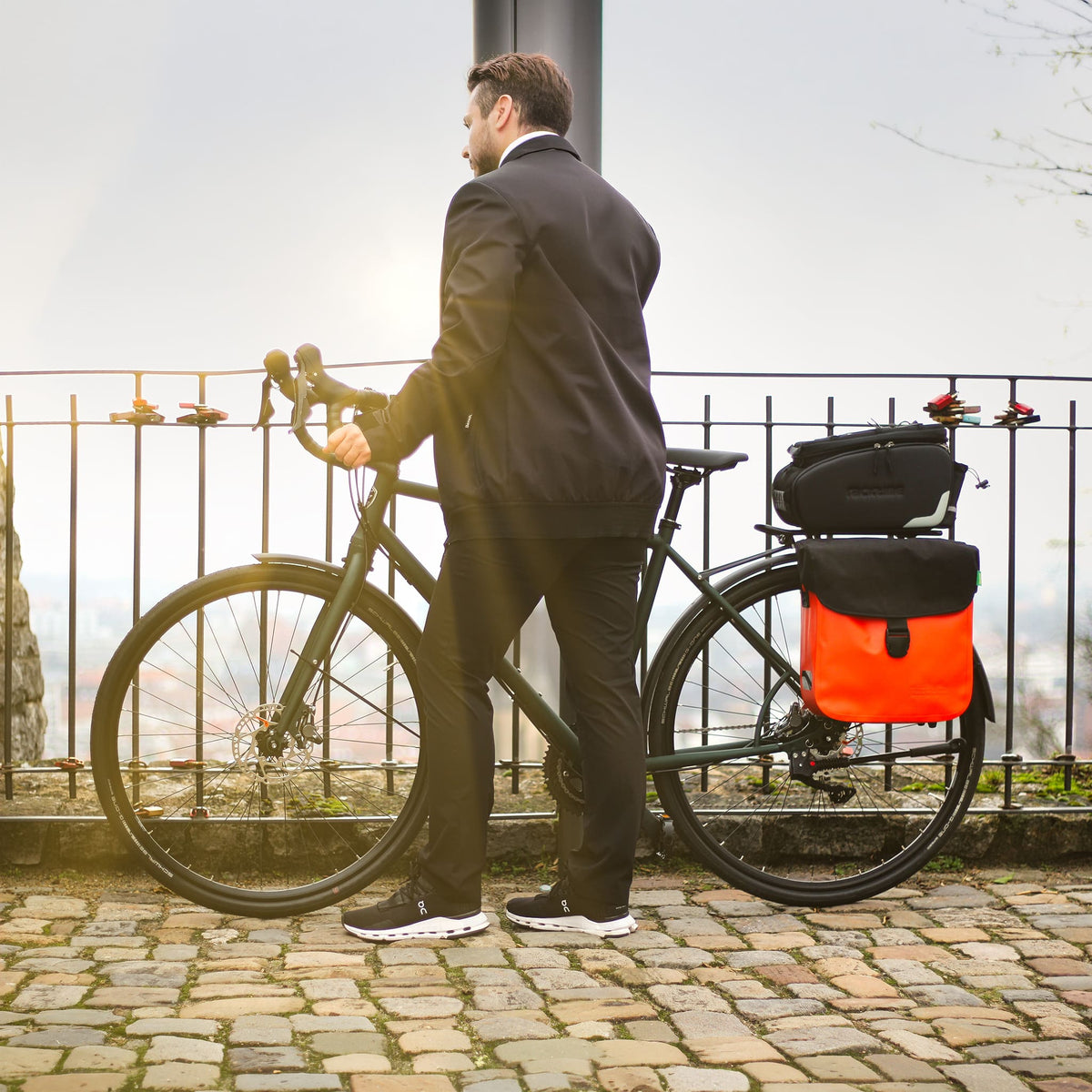 RackTime Odin Bag Sykkelveske - med SnapIt-adapter forhåndsmontert - ebiketech