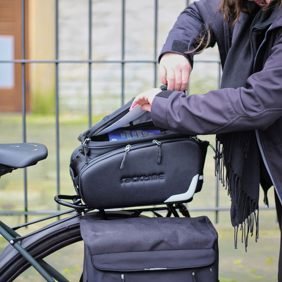 RackTime Odin Bag Sykkelveske - med SnapIt-adapter forhåndsmontert - ebiketech