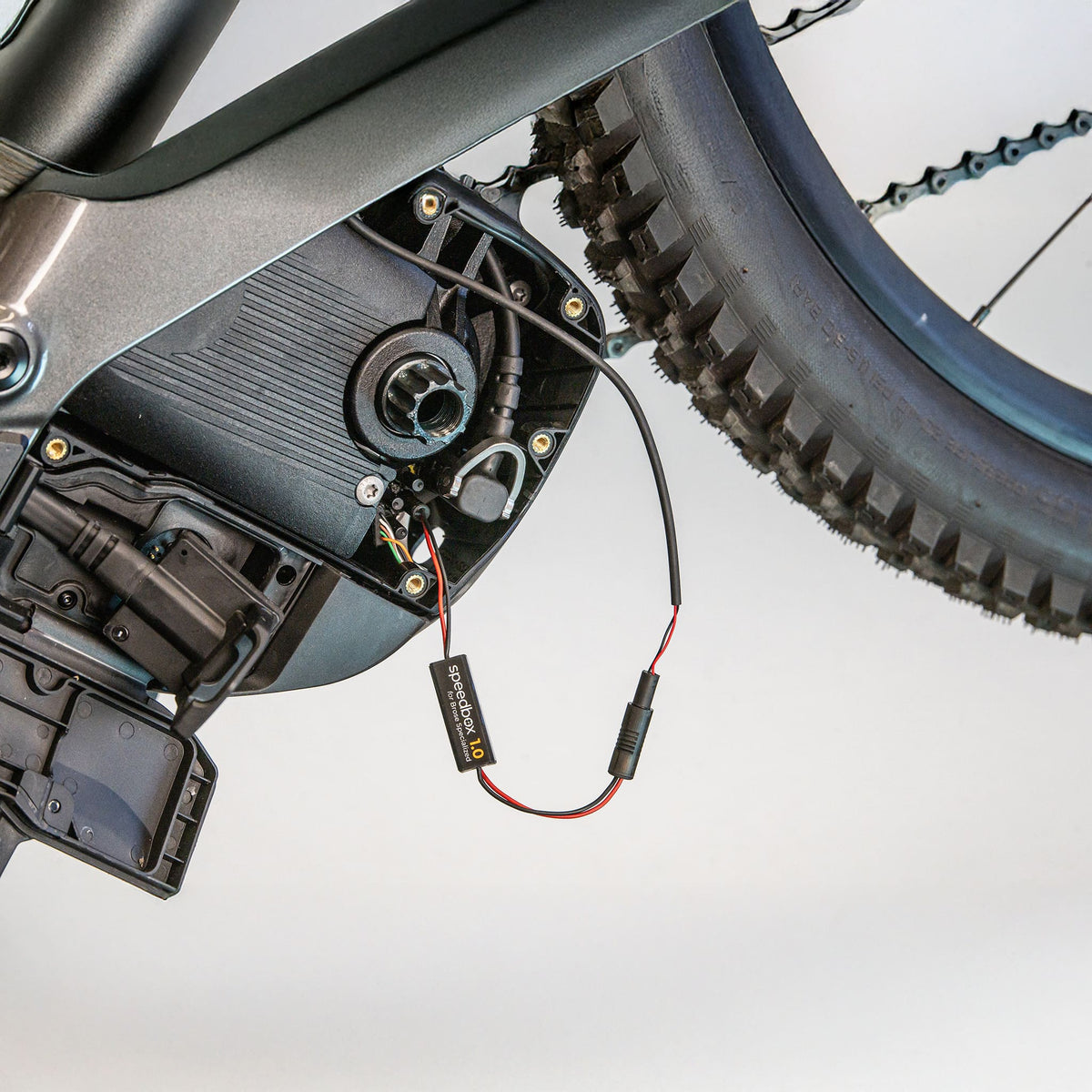 SpeedBox 1.0 for Brose Specialized v2 - innebygd skjult elsykkeltrim - opphever 25 km/t sperren. NY UTFØRELSE! - ebiketech