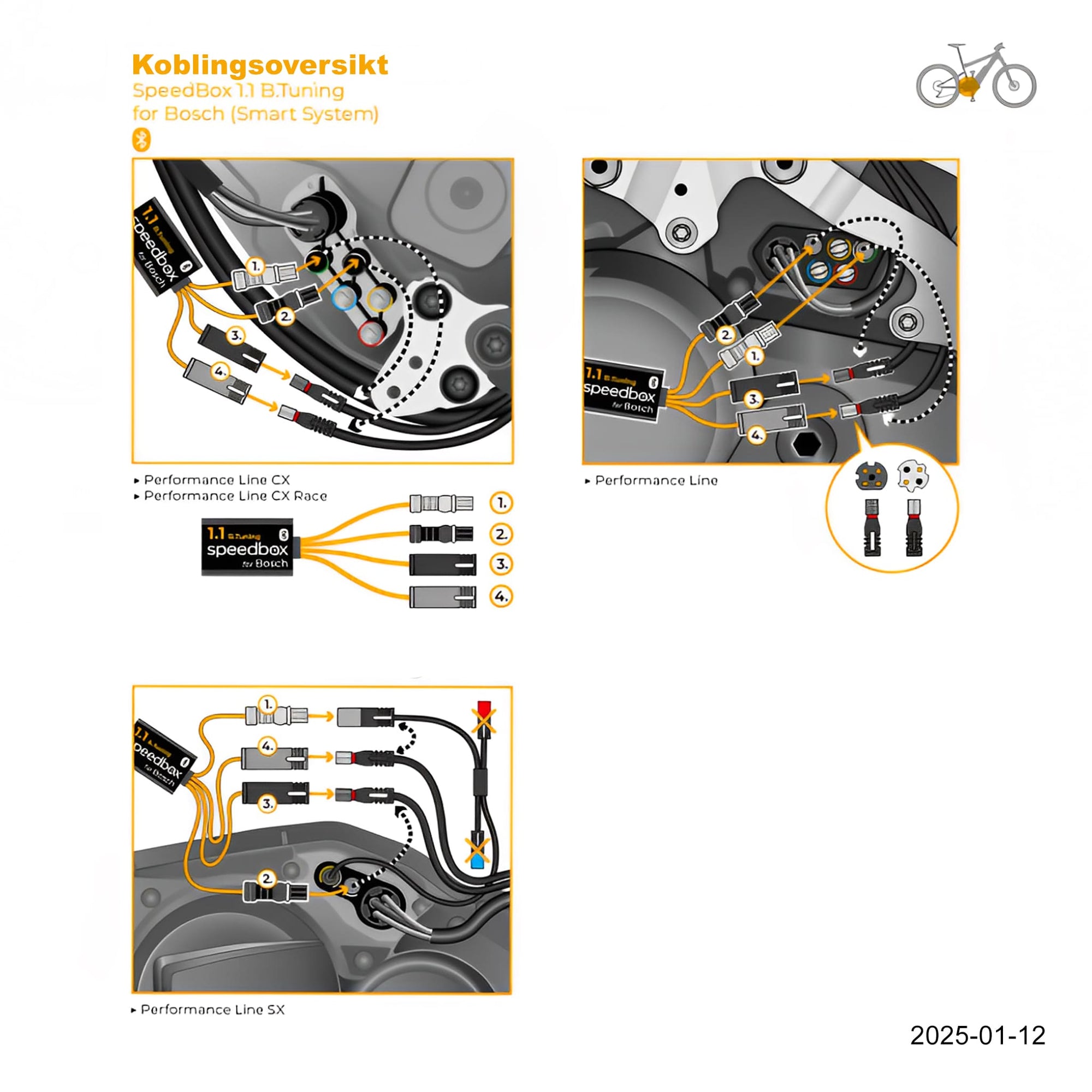 SpeedBox 1.1 B.Tuning for Bosch (Smart System) - EL - SYKKELTRIM - ebiketech