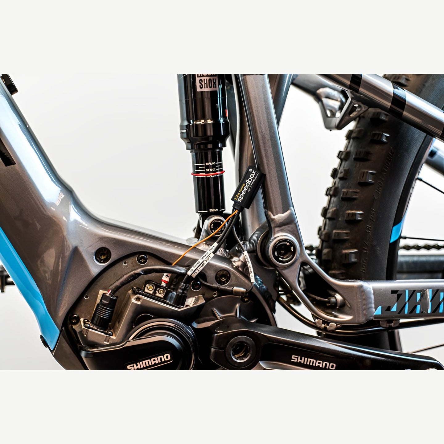 SpeedBox 1.2 B.Tuning for Shimano (E8000, E7000, E6100, E5000) Vmax - ELSYKKEL - TRIM med App! - ebiketech