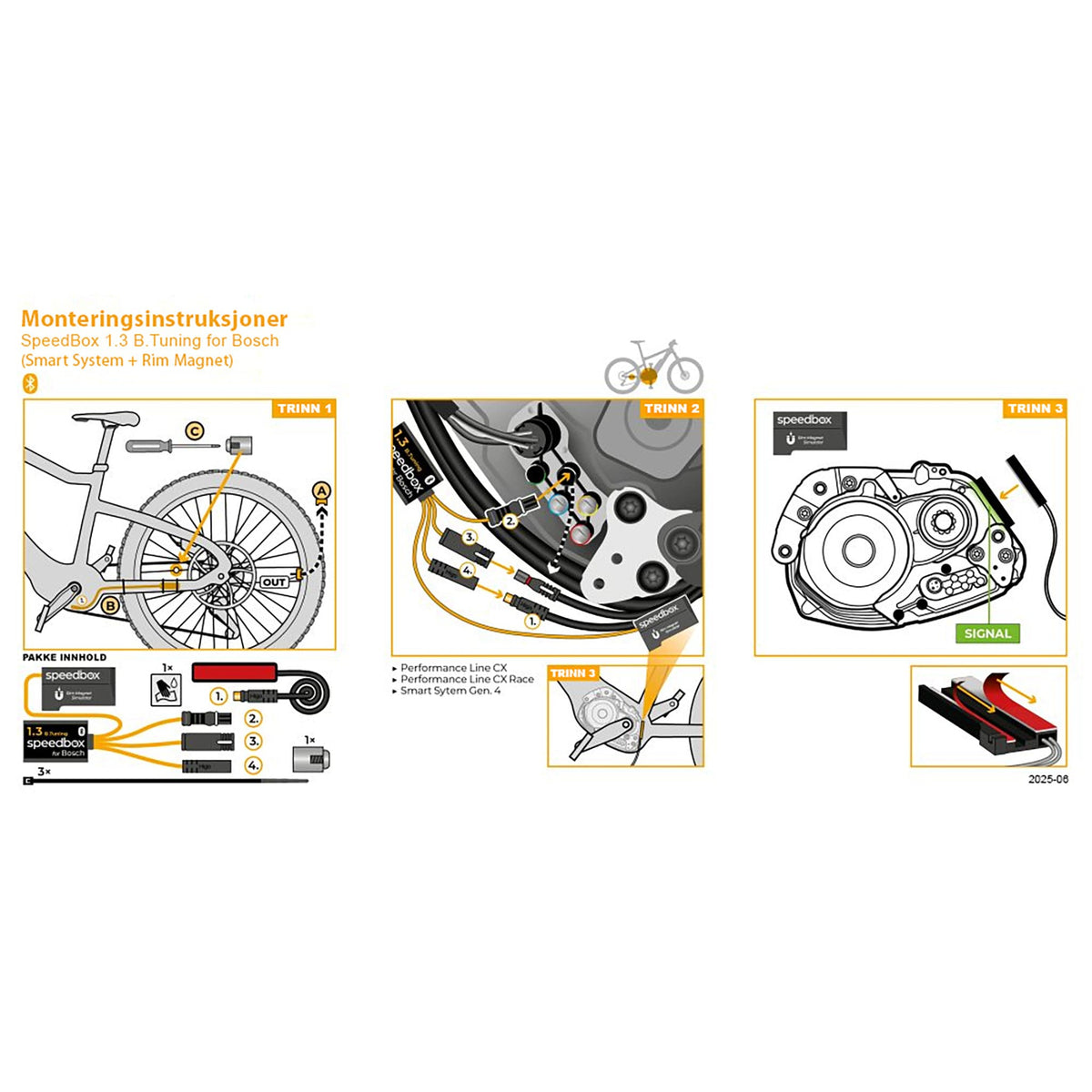 SpeedBox 1.3 B.Tuning for Bosch (Smart System Gen.4 + Rim Magnet) - EL - SYKKELTRIM - ebiketech