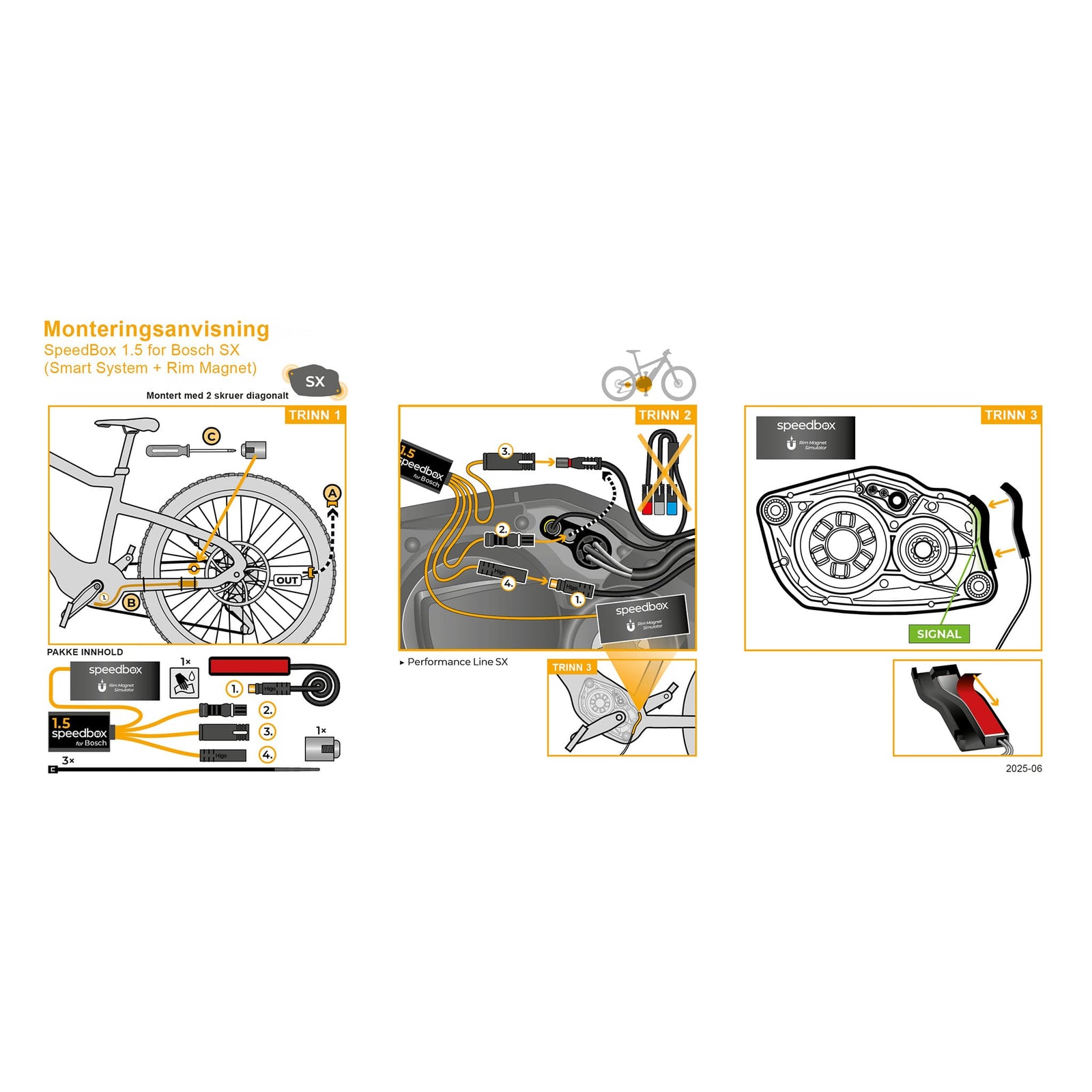 SpeedBox 1.5 for Bosch SX (Smart System + Rim Magnet) - EL - SYKKELTRIM - ebiketech