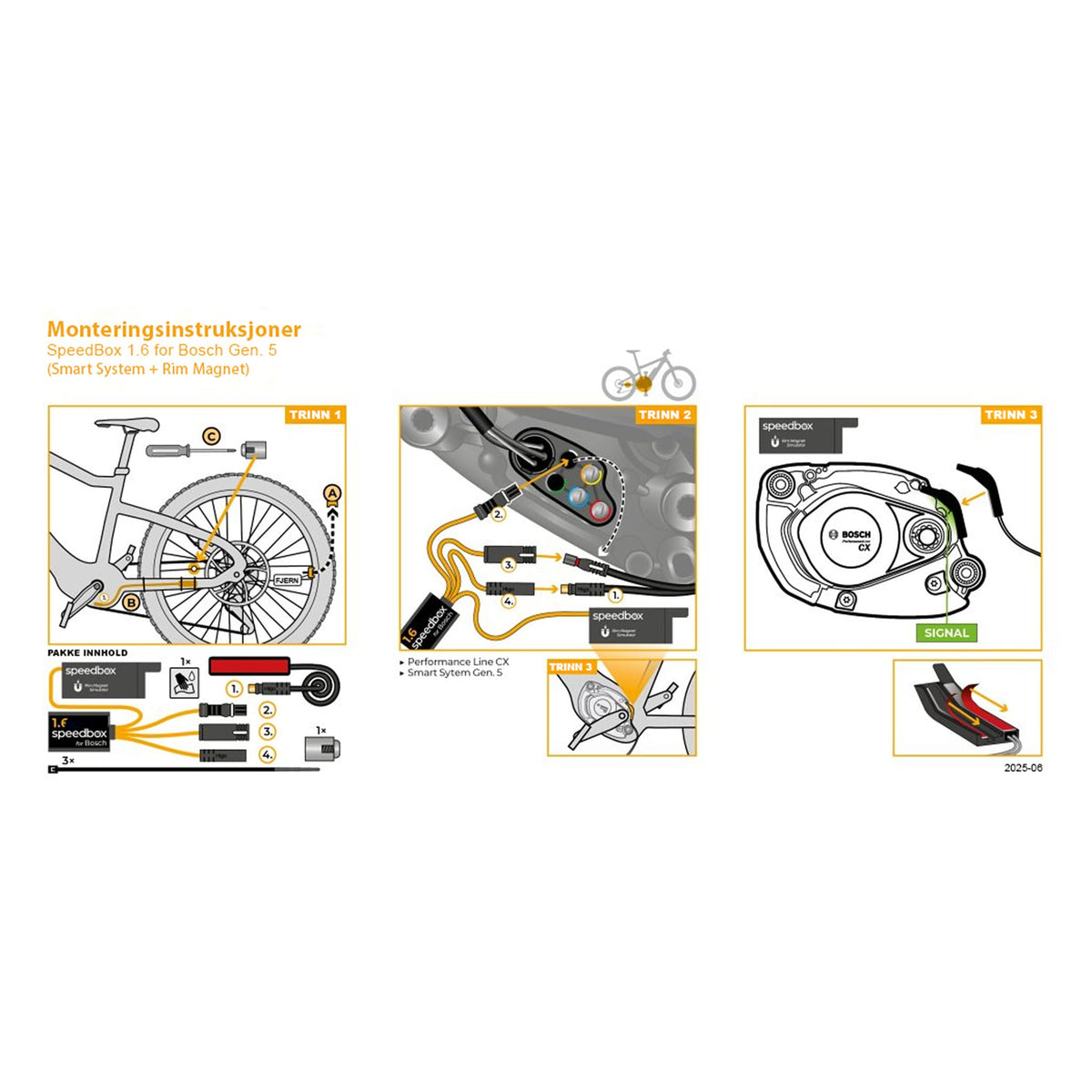 SpeedBox 1.6 for Bosch (Smart System Gen.5 + Rim Magnet) - EL - SYKKELTRIM - ebiketech