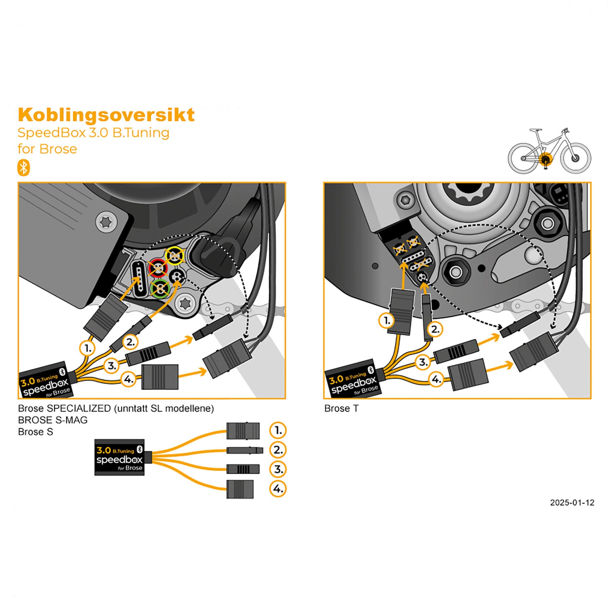 SpeedBox 3.0 B.Tuning for Brose - ELSYKKEL - TRIM med App! - ebiketech