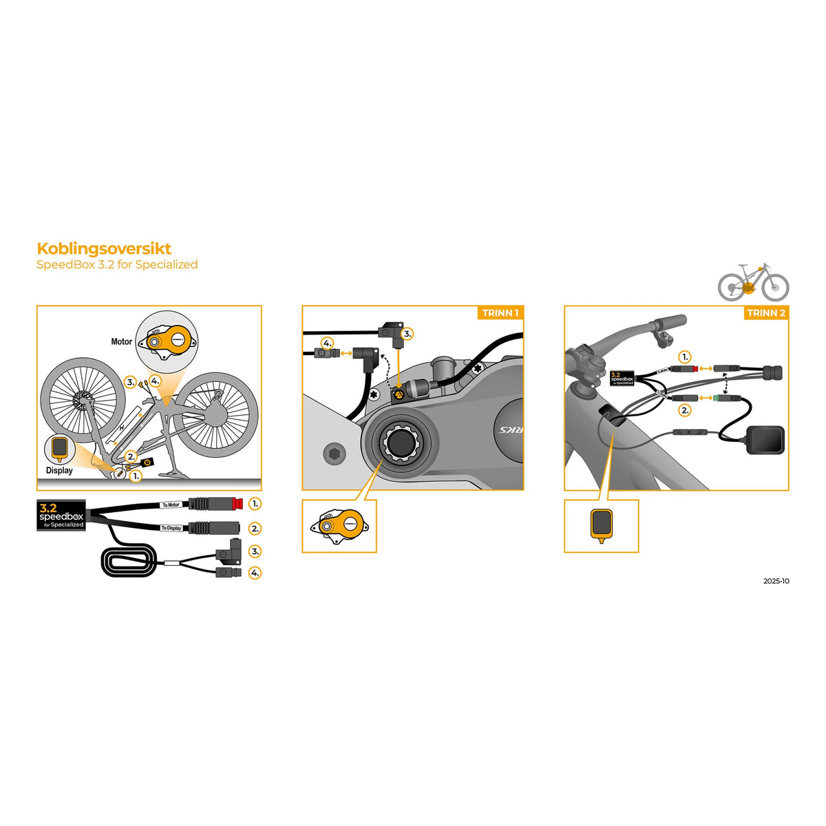 SpeedBox 3.2 for Specialized Vmax (for alle Specialized 3.1 motorer) - ELSYKKEL - TRIM! - ebiketech