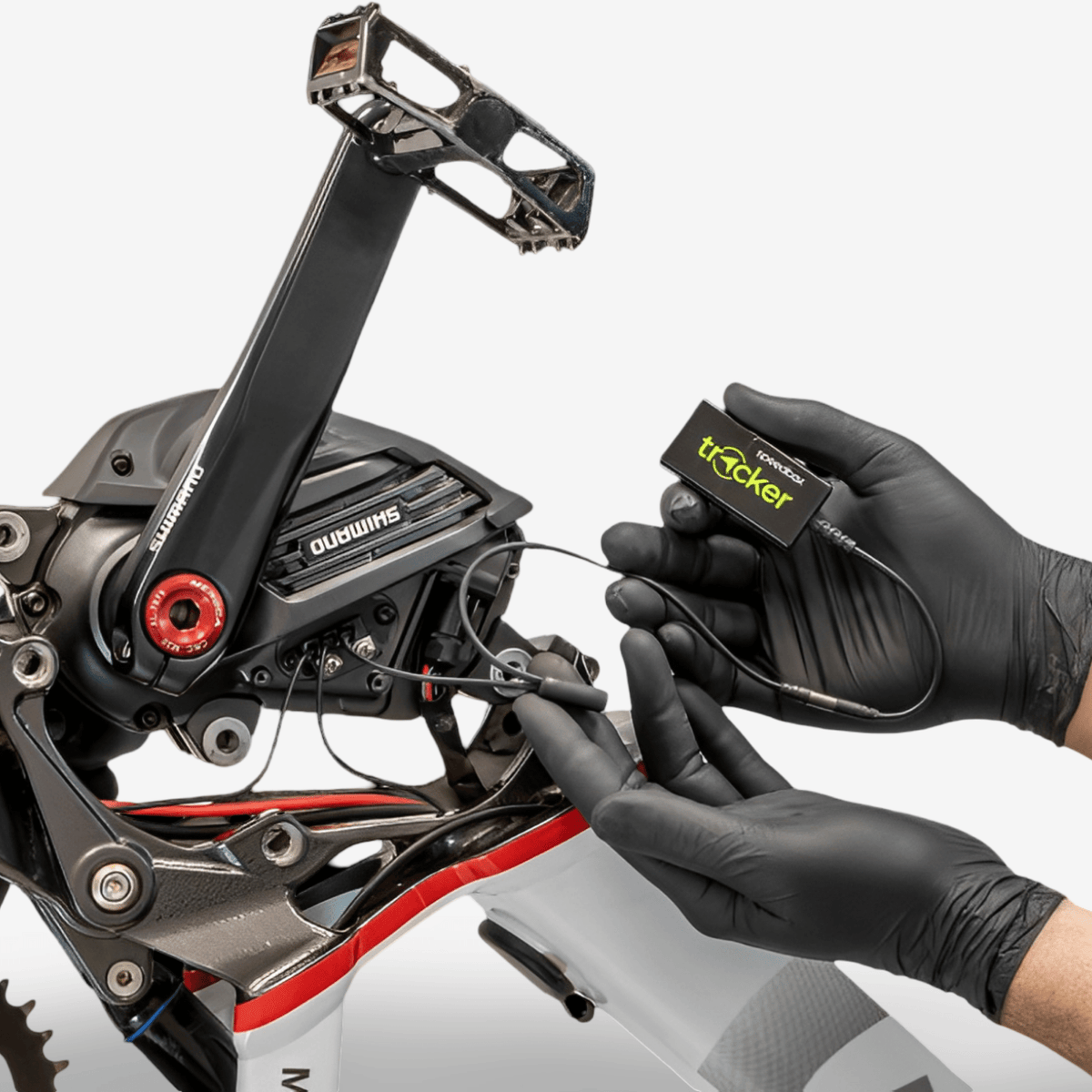 SpeedBox Tracker 1.1 for Shimano (inkludert App løsning) - Skjult sporingsløsning 24x7 for elsykkel! - ebiketech