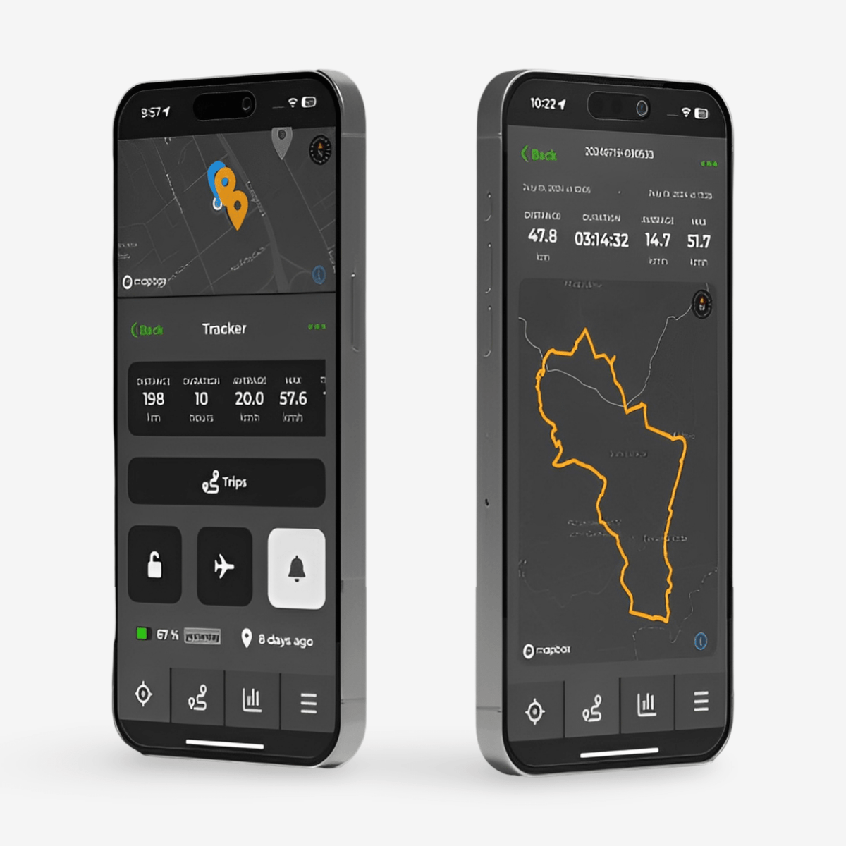 SpeedBox Tracker 1.1 for Shimano (inkludert App løsning) - Skjult sporingsløsning 24x7 for elsykkel! - ebiketech