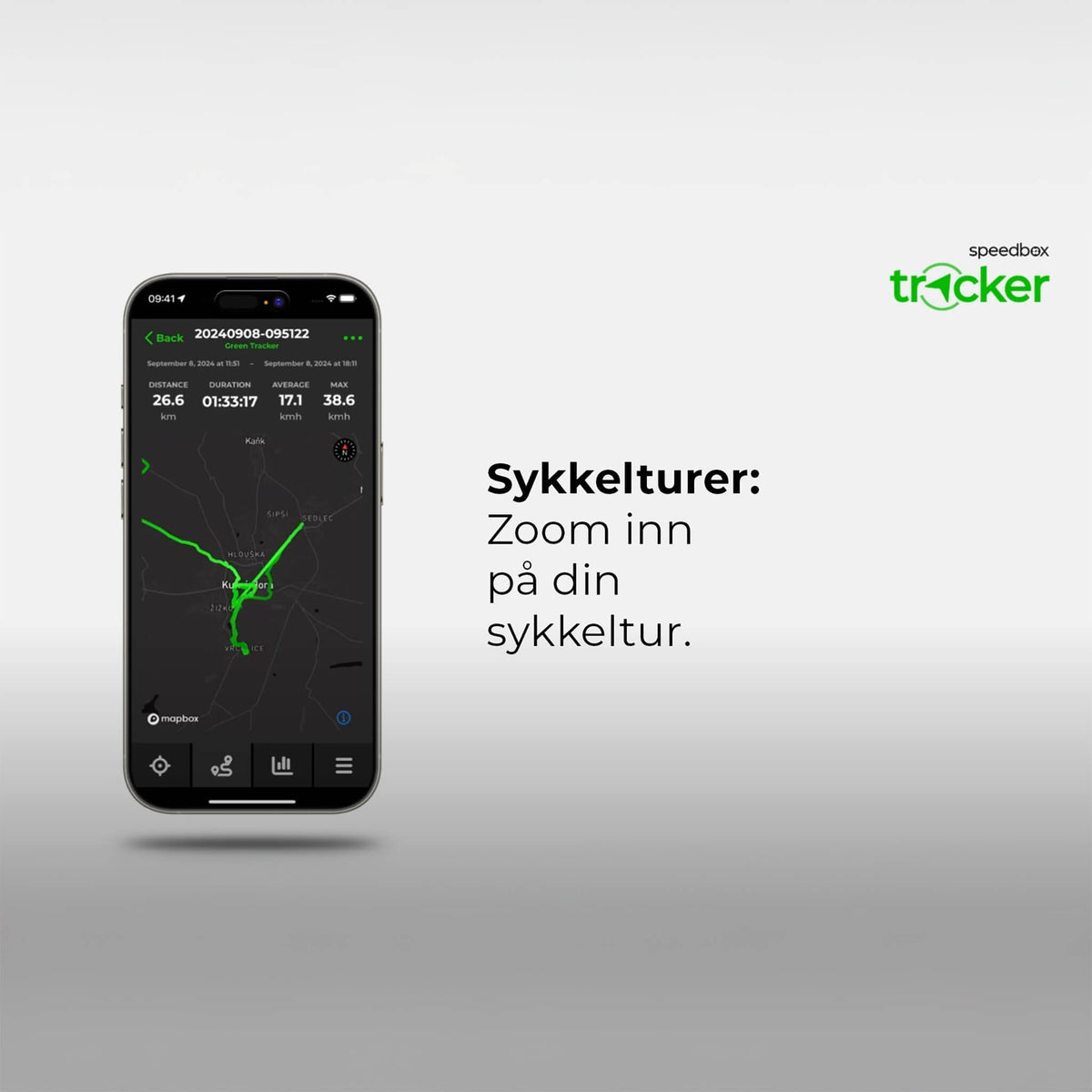 SpeedBox Tracker for Bosch (inkludert App løsning) - Skjult sporingsløsning 24x7 for elsykkel! - ebiketech