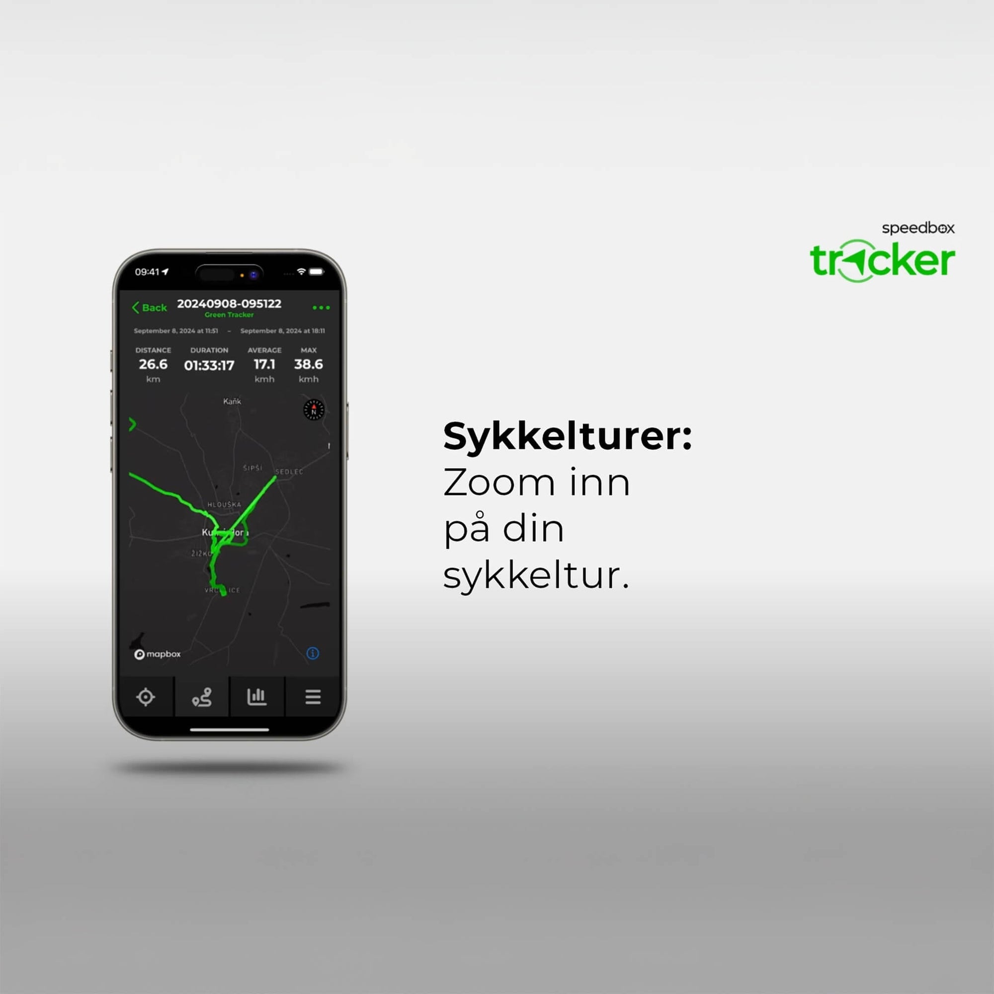 SpeedBox Tracker for Bosch (inkludert App løsning) - Skjult sporingsløsning 24x7 for elsykkel! - ebiketech