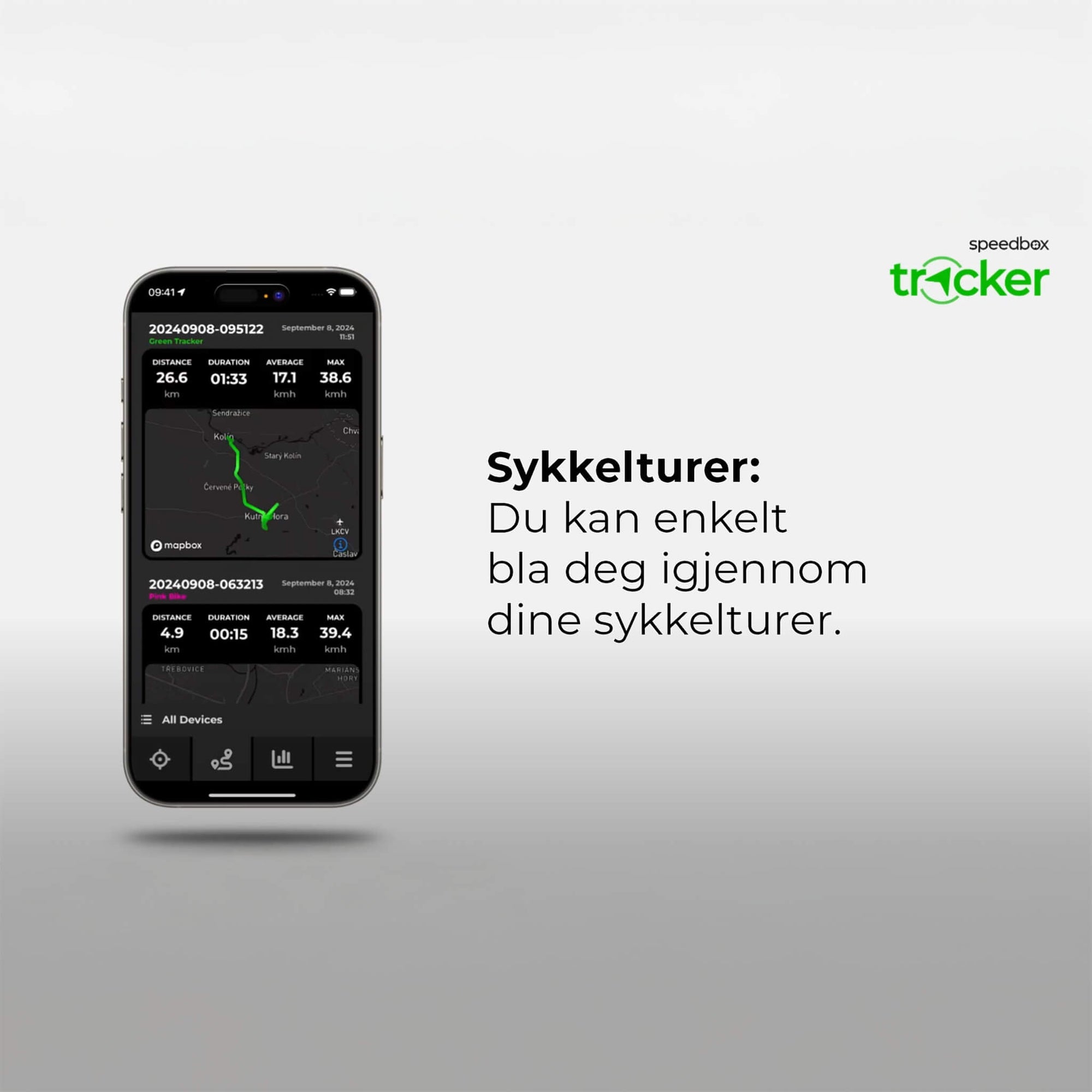 SpeedBox Tracker for Bosch (inkludert App løsning) - Skjult sporingsløsning 24x7 for elsykkel! - ebiketech