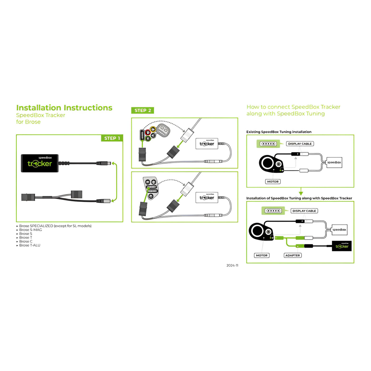 SpeedBox Tracker for Brose (inkludert App løsning) - Skjult sporingsløsning 24x7 for elsykkel! - ebiketech