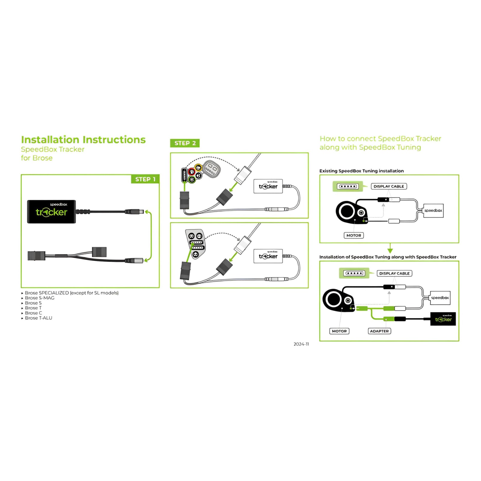 SpeedBox Tracker for Brose (inkludert App løsning) - Skjult sporingsløsning 24x7 for elsykkel! - ebiketech