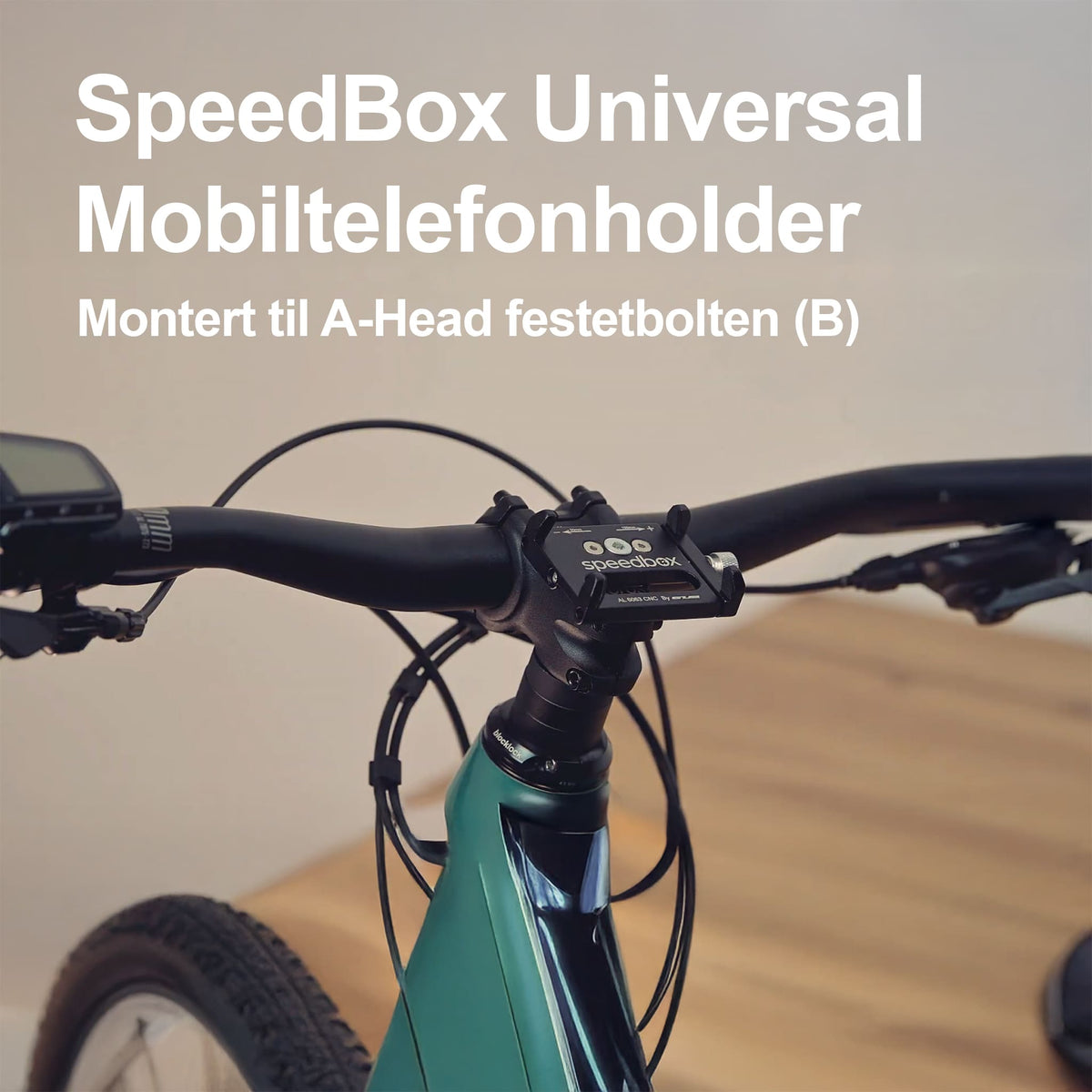 SpeedBox Universal Mobiltelefonholder - ebiketech