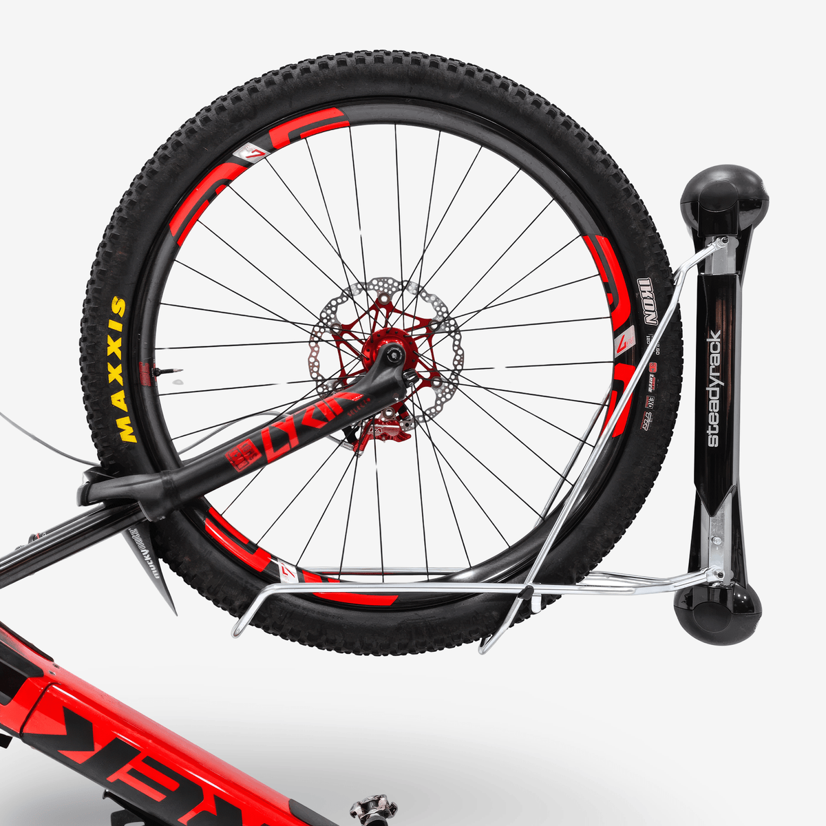 steadyrack Classic MTB Rack Veggstativ for elsykkel og tyngre sykler, passer 24 - 29" hjul, dekkbredde 2,1'' – 2,8" - ebiketech