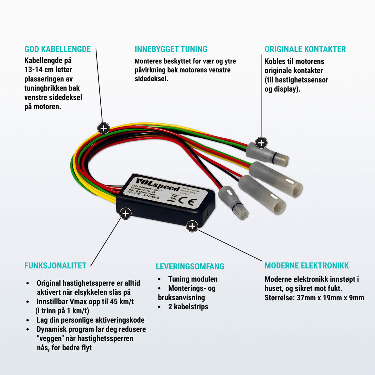 VOLspeed Tuning for elsykler med Bosch Smart System V2 | 2022-2024 - ebiketech