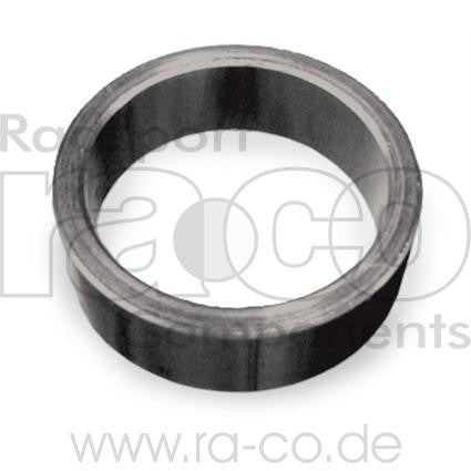 1 1/2 "Spacer | 10 mm Ring | Legering | Svart | 10 stk - ebiketech