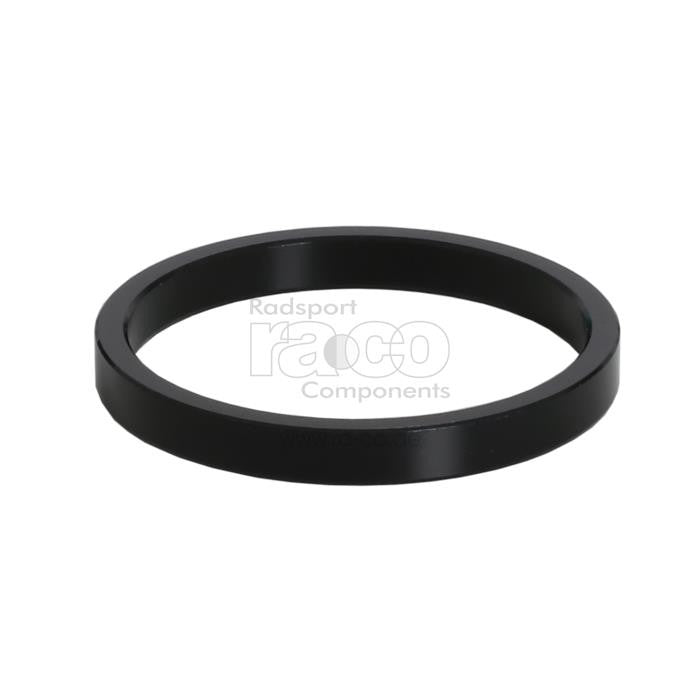 1 1/2 "Spacer | 5 mm ring | Legering | Svart | 10 stk - ebiketech