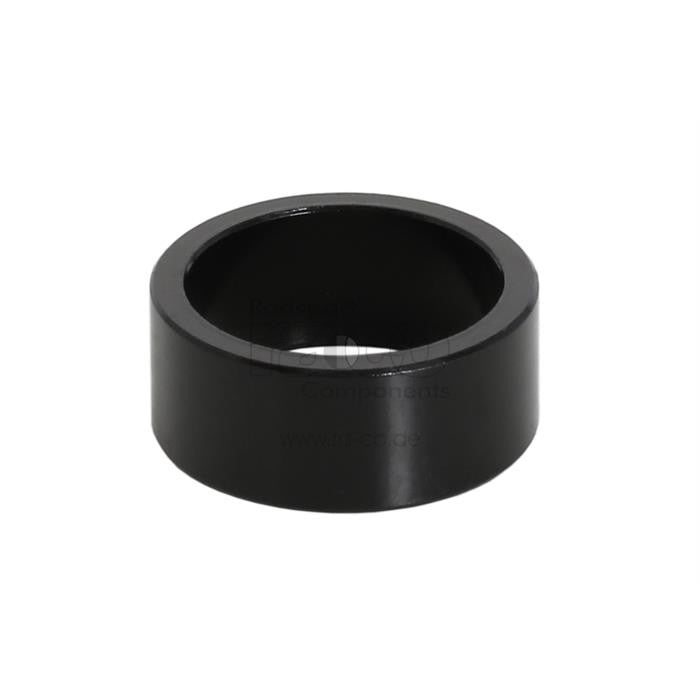 1 1/8 "Spacer | 15 mm ring | Legering | Svart | 10 stk - ebiketech