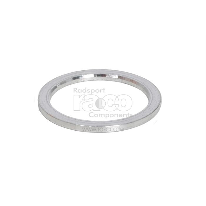 1 1/8 "Spacer | 2 mm ring | Legering | Sølv | 10 stk - ebiketech