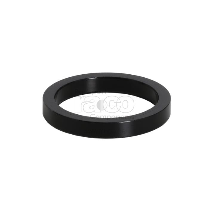 1 1/8 "Spacer | 5 mm ring | Legering | Svart | 24 stk - ebiketech
