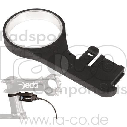 1 1/8 "Spacer | 6 mm Ring for å holde Shimano Di2 Junction - Kortversjon | Nylon | Svart - ebiketech