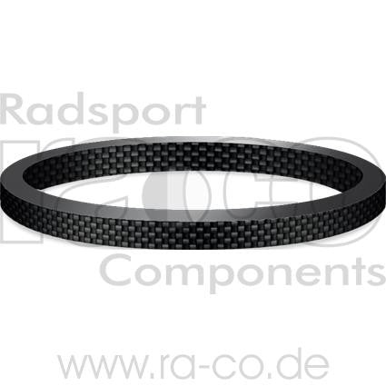 1 "Karbonavstand | 5 mm ring | Full karbon - ebiketech
