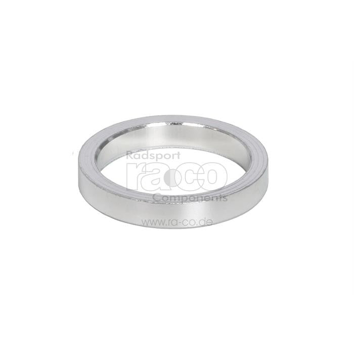 1 "Spacer | 5 mm ring | Legering | Sølv | 10 stk - ebiketech