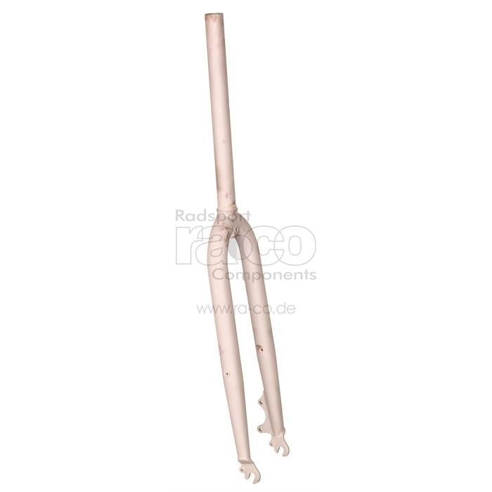 29 "MTB Fork for M5/M6 | stål | Unvarnished | 1 1/8" Ahead | plate | Quill lengde 305 mm, med Lowrider eyelets og lysehull - ebiketech