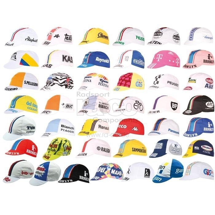 Apis Profi Summer Caps Retro Style | en størrelse | forskjellige lag og merker - ebiketech