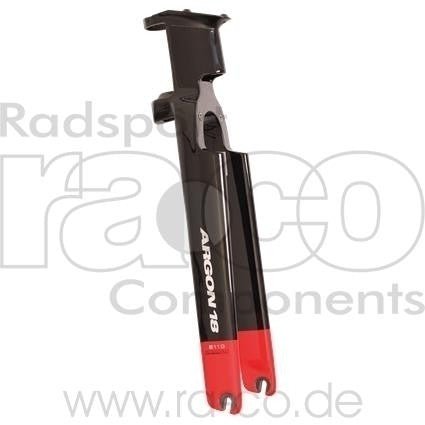 Argon 18 gaffel for E - 119tri - blank svart - ebiketech