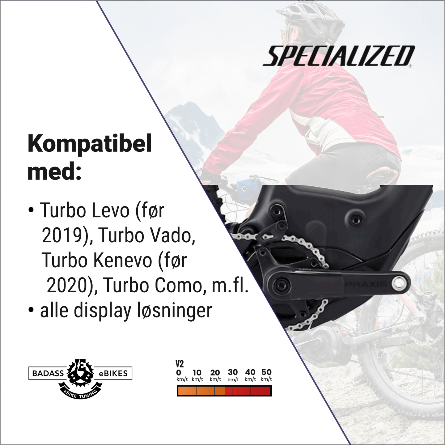 badassBox 4 Specialized sett v2 - Opphever hastighetssperren! - ebiketechnology