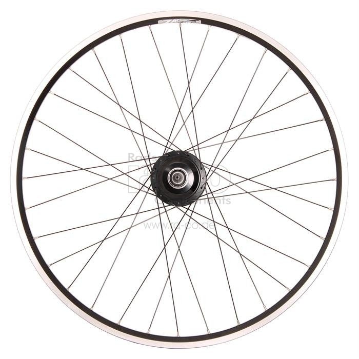 Bakhjul 28 "| Clincher Rim | Solid aksel, Zac2000 Rim Black, Shimano Alfine 11s Gearhub Black, inkl. Skifter - ebiketech