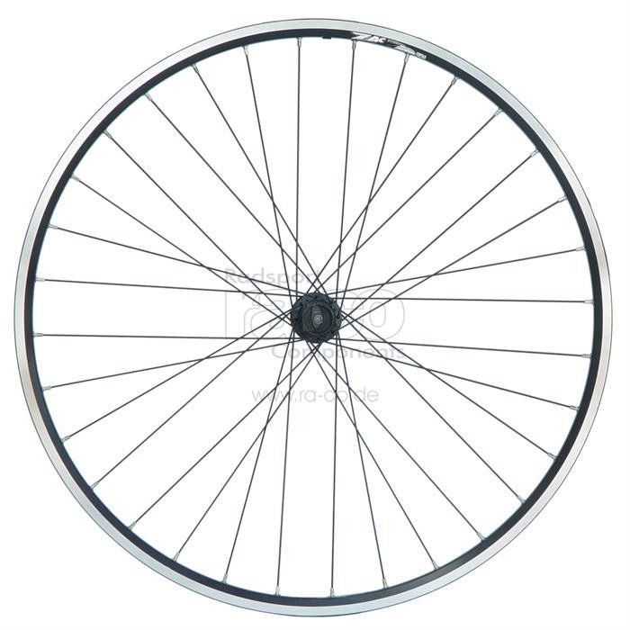 Bakhjul 28 "| HG10 | CLINCHER RIM | QR, ZAC2000 RIM SVART, SHIMANO DEORE HUB SVART - ebiketech