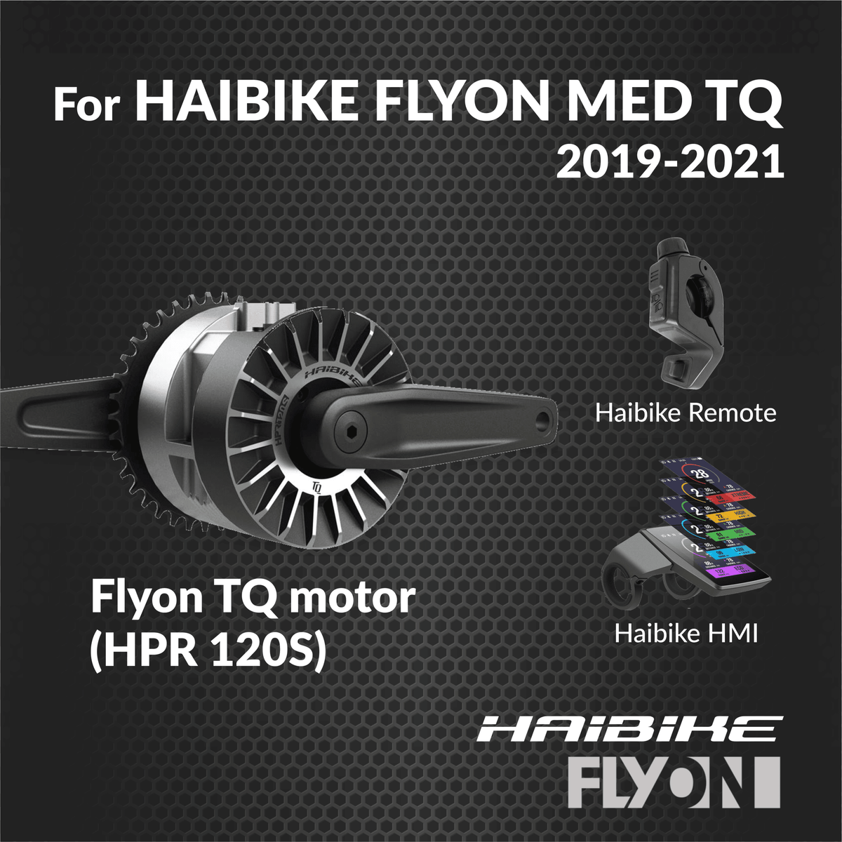 bikespeed-RS for Haibike FLYON med TQ motor (2019-2021) - ebiketechnology