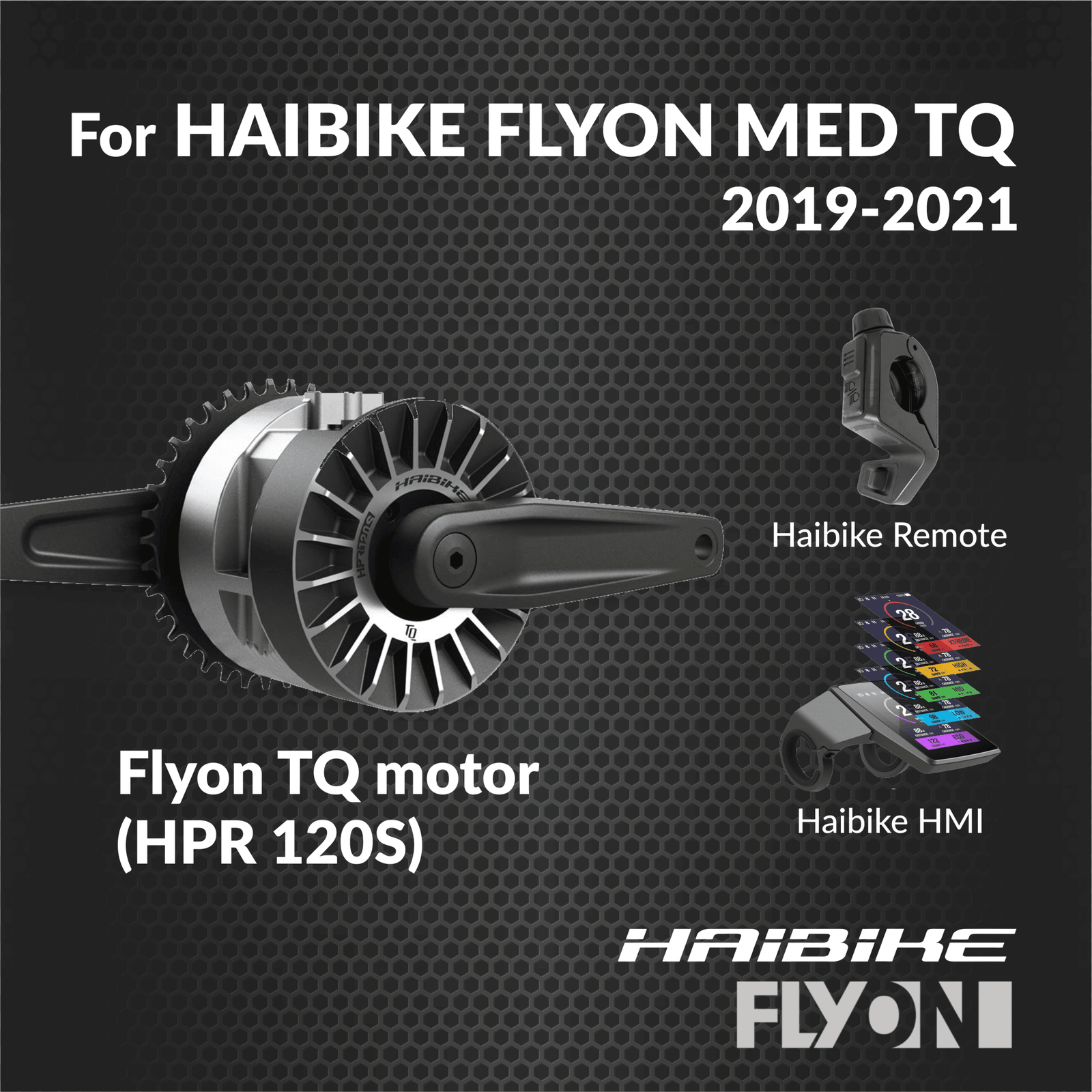 bikespeed-RS for Haibike FLYON med TQ motor (2019-2021) - ebiketechnology