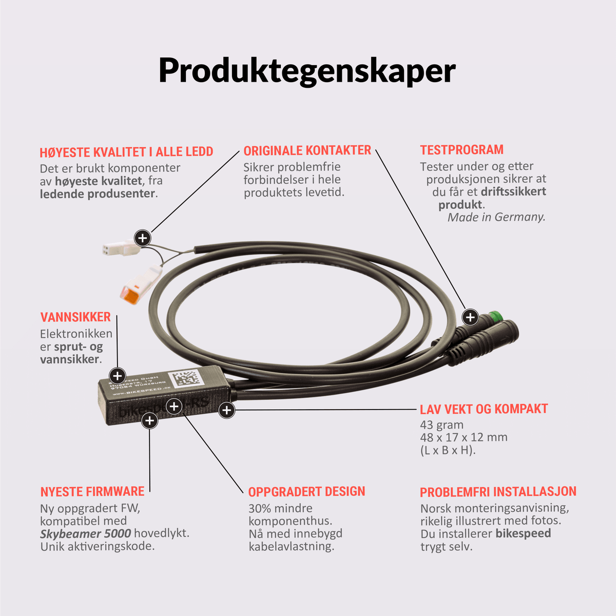 bikespeed-RSc for Haibike FLYON med TQ motor (2019-2021) - ebiketechnology