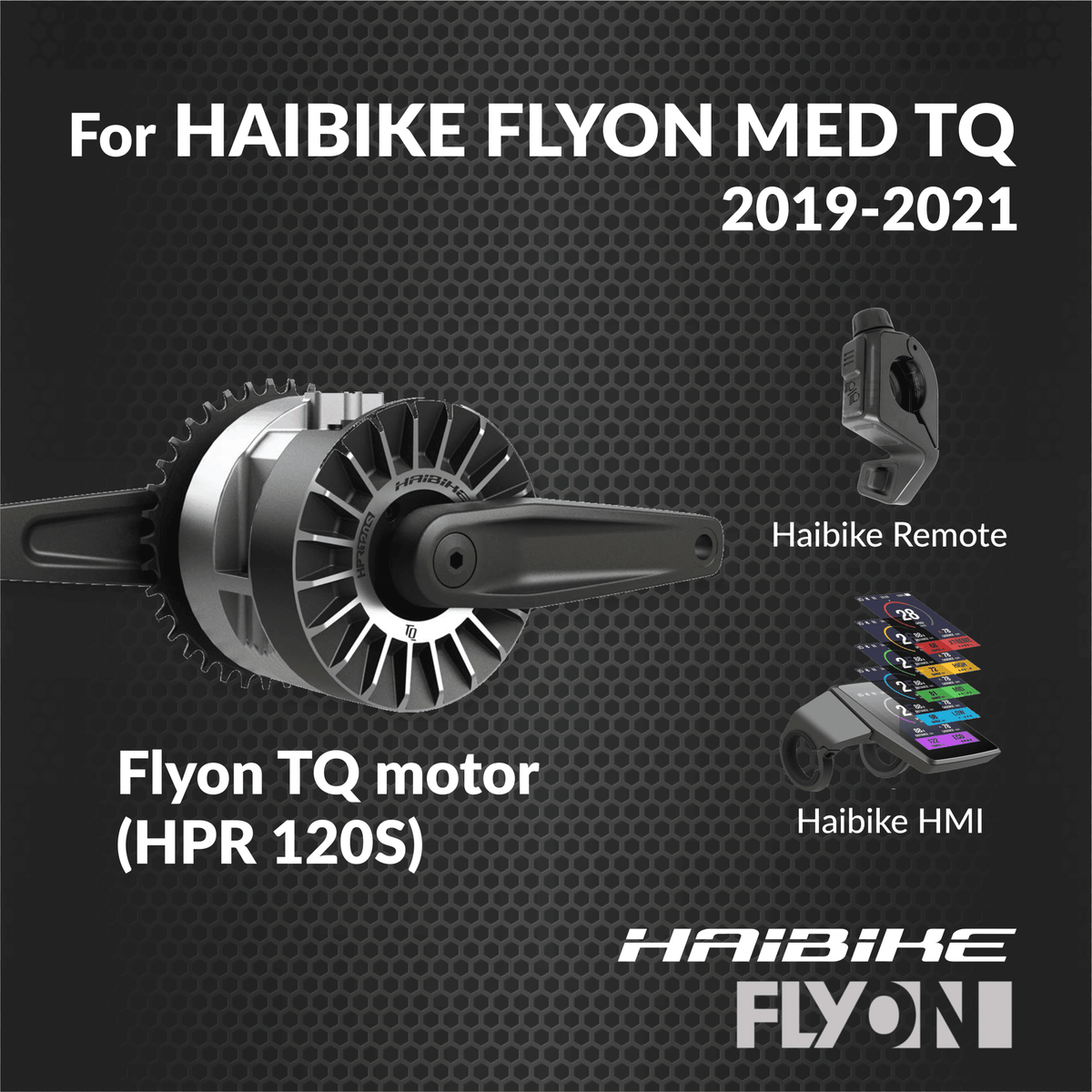 bikespeed-RSc for Haibike FLYON med TQ motor (2019-2021) - ebiketechnology