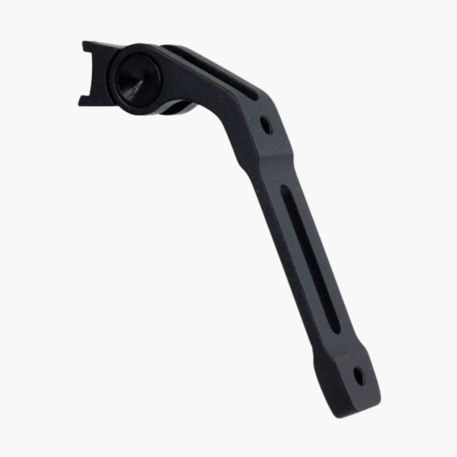 by.schulz SDS Single-Link Flaskeholder Arm - Justerbar arm montert til styrestem som holder din flaskeholder - ebiketech