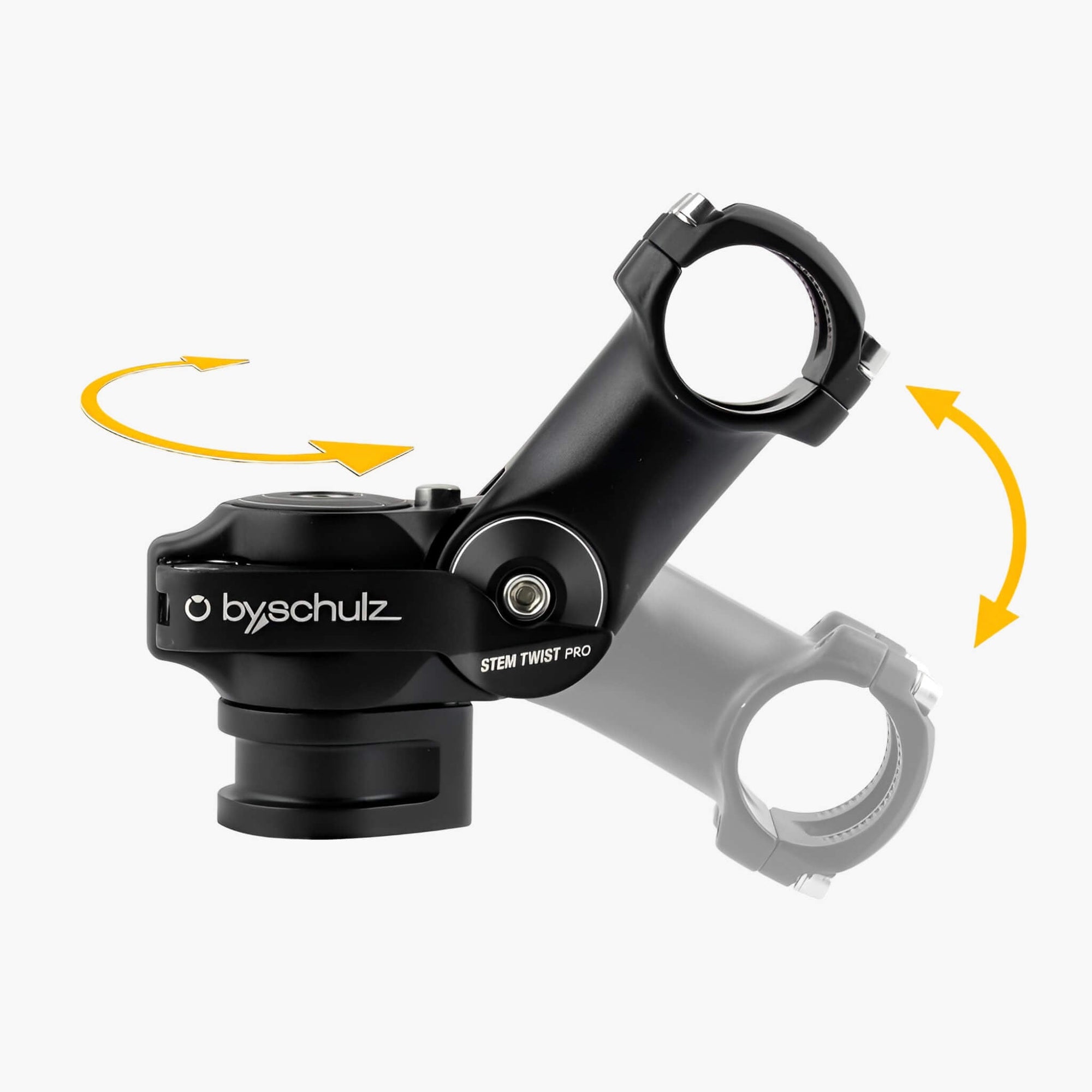 by.schulz Stem Twist Pro SDS 3D – A-Head stem med +/- 90° Twist styrefunksjon og justerbar styrevinkel (-20° til +60°)! - ebiketech