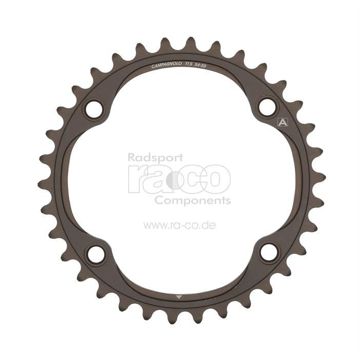 Campagnolo 11s Ultra Torque Chain Ring | svart | 112 mm | 36 tenner | 4 hull | FC-SR136 - ebiketech