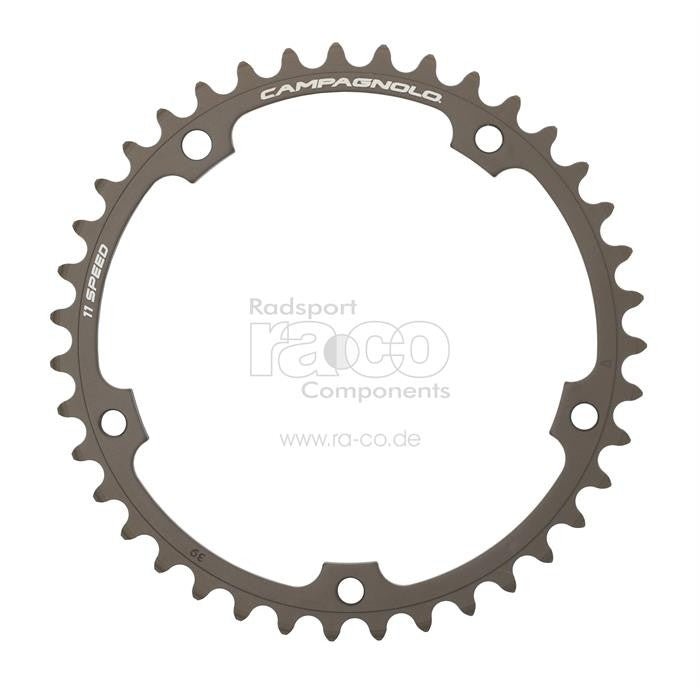 Campagnolo 11s Ultra Torque Chain Ring | svart | 135 mm | 39 tenner | 5 hull | FC-SR139 (AB 2011) - ebiketech
