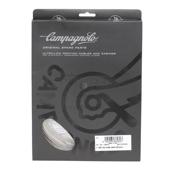 Campagnolo bremsekabel 1600 mm | Boks med 25 stk | 25-CG-CB013 - ebiketech