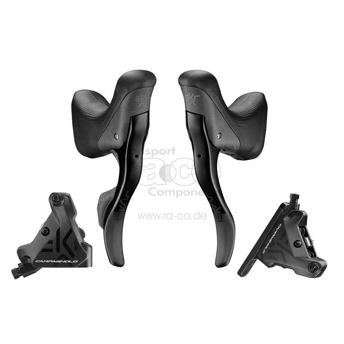Campagnolo Ekar 1x13s Ergopower Shifter Lever Pair | skivebrems | svart | EP21-EKD13L4/EP21-EKD13R4 - ebiketech