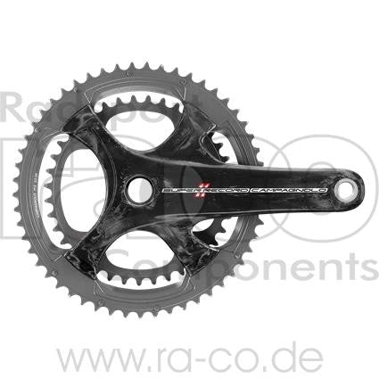 Campagnolo Super Record 2x11s Compact Crank Set | 50/34t - ebiketech