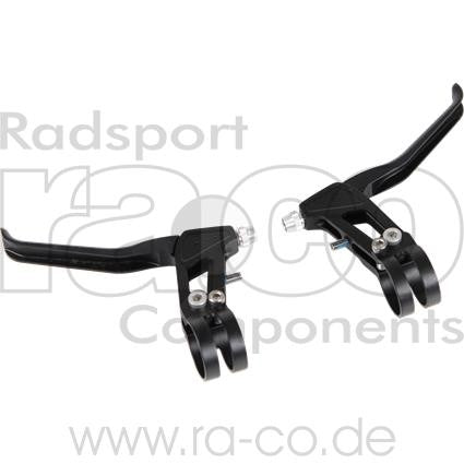 CNC Brake Lever Pair | svart | 60 gram - ebiketech