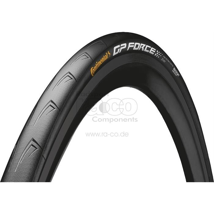 Continental Grand Prix Force 3 | 700x25 | 25-622 | vei | svart | folding | 330 TPI | 195 g - ebiketech