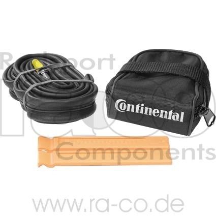 Continental Tube Bag Race 28 "inkl. Race Tube S60mm og 2 Race Dekk Montering Leverbr - ebiketech