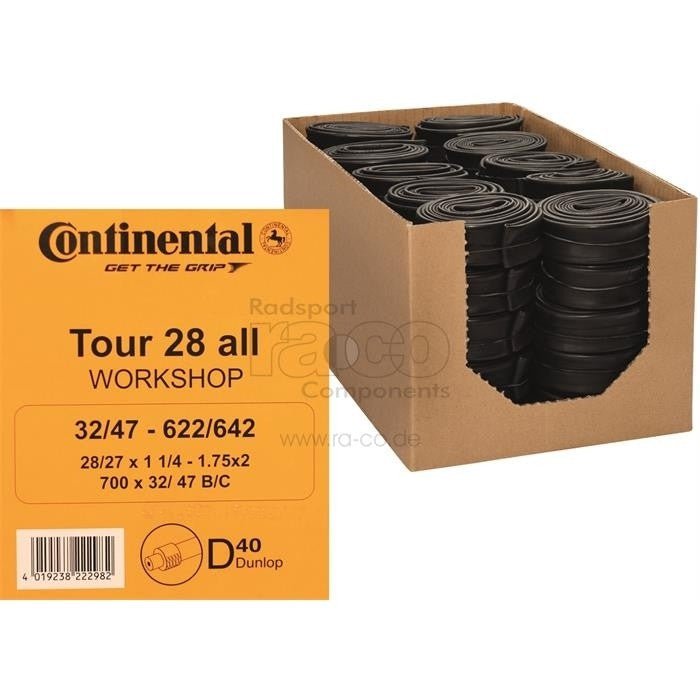 Continental Tube Tour alle | 50 stk - ebiketech