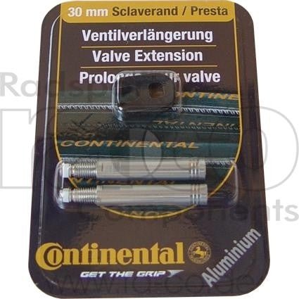 Continental Valve Extension for Sclaverand Valve | 30 mm | sett med 2 stykker med ventilnøkkel - ebiketech